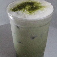 (카페) 녹차라떼