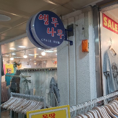 성남중앙지하도상가 앵두나무